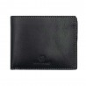 Serge Blanco | Portefeuille en cuir homme "Marfa" noir | Porte-cartes et monnaie format italien Serge Blanco | Portefeuille en cuir homme "Marfa" noir | Porte-cartes et monnaie format italien