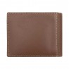 Serge Blanco | Portefeuille en cuir homme "Marfa" cognac | Porte-cartes et monnaie format italien Serge Blanco | Portefeuille en cuir homme "Marfa" cognac | Porte-cartes et monnaie format italien