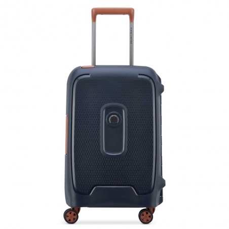 DELSEY | Valise cabine 4 roues 55cm "Moncey" coloris encre | Bagage cabine vol low cost pas cher DELSEY | Valise cabine 4 roues 55cm "Moncey" coloris encre | Bagage cabine vol low cost pas cher
