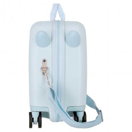 Disney | Valise trotteur Stitch "Make a face" ciel | Bagage enfant à chevaucher Disney | Valise trotteur Stitch "Make a face" ciel | Bagage enfant à chevaucher