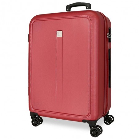 Roll Road | Valise extensible 68cm "New Camboya" rouge | Bagage taille moyenne coque rigide pas cher Roll Road | Valise extensible 68cm "New Camboya" rouge | Bagage taille moyenne coque rigide pas cher