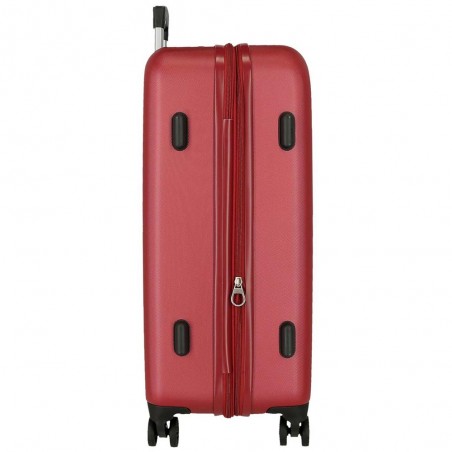 Roll Road | Valise extensible 68cm "New Camboya" rouge | Bagage taille moyenne coque rigide pas cher Roll Road | Valise extensible 68cm "New Camboya" rouge | Bagage taille moyenne coque rigide pas cher