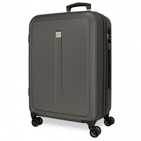 Roll Road | Valise extensible 68cm "New Camboya" anthracite | Bagage taille moyenne coque rigide pas cher Roll Road | Valise extensible 68cm "New Camboya" anthracite | Bagage taille moyenne coque rigide pas cher