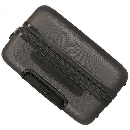 Roll Road | Valise extensible 68cm "New Camboya" anthracite | Bagage taille moyenne coque rigide pas cher Roll Road | Valise extensible 68cm "New Camboya" anthracite | Bagage taille moyenne coque rigide pas cher