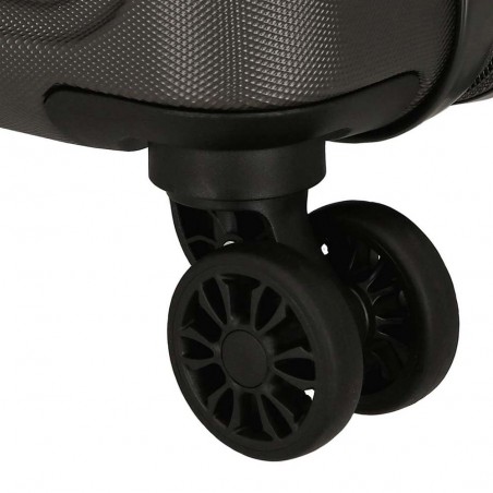 Roll Road | Valise extensible 68cm "New Camboya" anthracite | Bagage taille moyenne coque rigide pas cher Roll Road | Valise extensible 68cm "New Camboya" anthracite | Bagage taille moyenne coque rigide pas cher