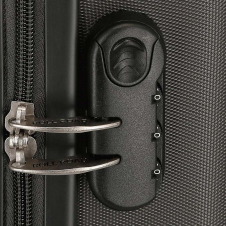 Roll Road | Valise extensible 68cm "New Camboya" anthracite | Bagage taille moyenne coque rigide pas cher Roll Road | Valise extensible 68cm "New Camboya" anthracite | Bagage taille moyenne coque rigide pas cher