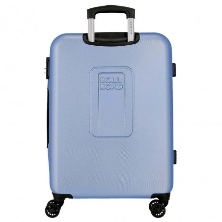 Roll Road | Valise extensible 68cm "New Camboya" bleu | Bagage taille moyenne coque rigide pas cher Roll Road | Valise extensible 68cm "New Camboya" bleu | Bagage taille moyenne coque rigide pas cher