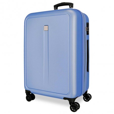 Roll Road | Valise extensible 68cm "New Camboya" bleu | Bagage taille moyenne coque rigide pas cher Roll Road | Valise extensible 68cm "New Camboya" bleu | Bagage taille moyenne coque rigide pas cher