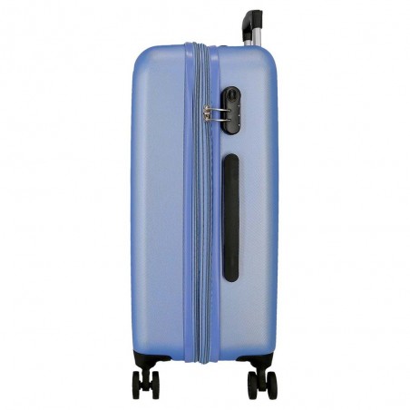 Roll Road | Valise extensible 68cm "New Camboya" bleu | Bagage taille moyenne coque rigide pas cher Roll Road | Valise extensible 68cm "New Camboya" bleu | Bagage taille moyenne coque rigide pas cher