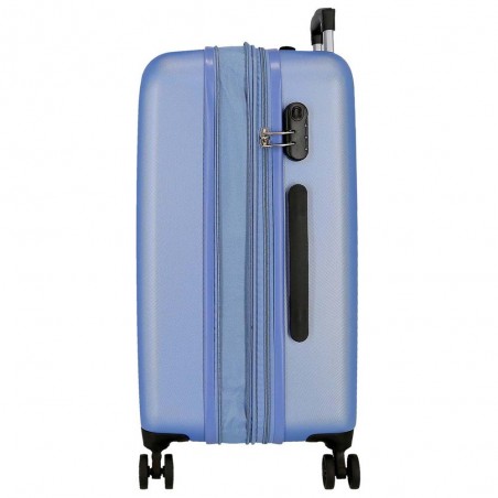 Roll Road | Valise extensible 68cm "New Camboya" bleu | Bagage taille moyenne coque rigide pas cher Roll Road | Valise extensible 68cm "New Camboya" bleu | Bagage taille moyenne coque rigide pas cher