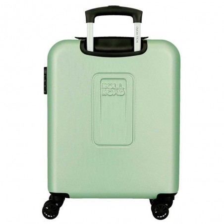 ROLL ROAD | Valise cabine 55cm "New Camboya" vert | Bagage cabine 4 roues coque rigide pas cher ROLL ROAD | Valise cabine 55cm "New Camboya" vert | Bagage cabine 4 roues coque rigide pas cher