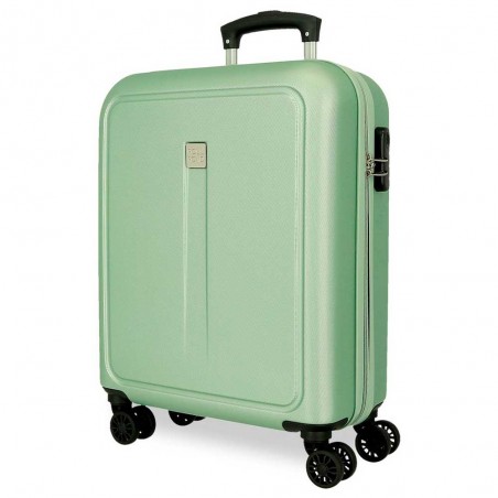 ROLL ROAD | Valise cabine 55cm "New Camboya" vert | Bagage cabine 4 roues coque rigide pas cher ROLL ROAD | Valise cabine 55cm "New Camboya" vert | Bagage cabine 4 roues coque rigide pas cher