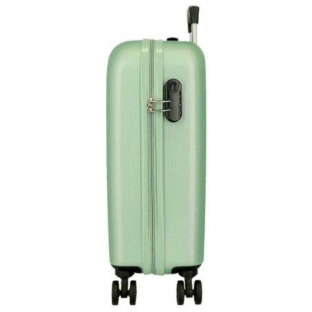 ROLL ROAD | Valise cabine 55cm "New Camboya" vert | Bagage cabine 4 roues coque rigide pas cher ROLL ROAD | Valise cabine 55cm "New Camboya" vert | Bagage cabine 4 roues coque rigide pas cher