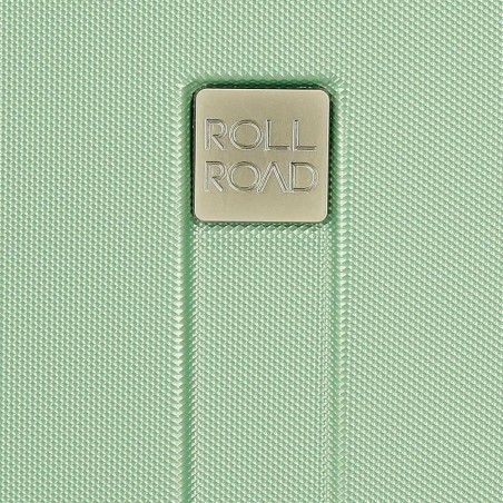 ROLL ROAD | Valise cabine 55cm "New Camboya" vert | Bagage cabine 4 roues coque rigide pas cher ROLL ROAD | Valise cabine 55cm "New Camboya" vert | Bagage cabine 4 roues coque rigide pas cher