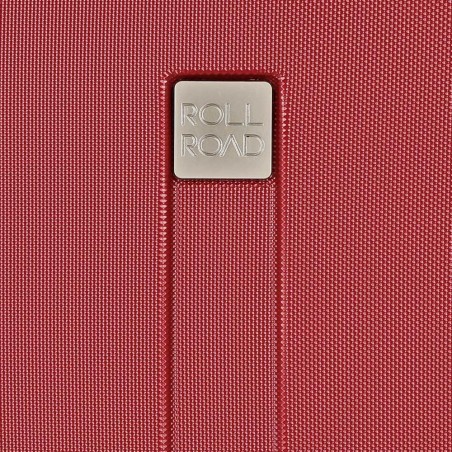 ROLL ROAD | Valise cabine 55cm "New Camboya" rouge | Bagage cabine 4 roues coque rigide pas cher ROLL ROAD | Valise cabine 55cm "New Camboya" rouge | Bagage cabine 4 roues coque rigide pas cher