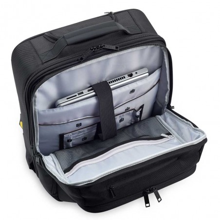 DELSEY Paris | Sac à dos trolley WPS "Parvis Plus" 17.3" noir | Sac business à roulettes convertible DELSEY Paris | Sac à dos trolley WPS "Parvis Plus" 17.3" noir | Sac business à roulettes convertible