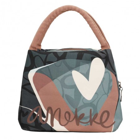 Anekke | Sac repas petit format "Heartbeat" | Petit sac isotherme lunch box original pas cher Anekke | Sac repas petit format "Heartbeat" | Petit sac isotherme lunch box original pas cher