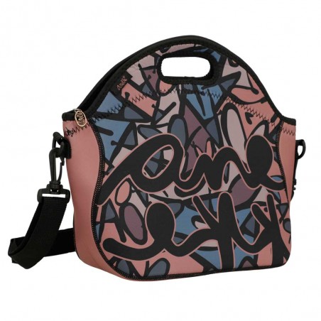 Anekke | Sac repas en néoprène "Imaginary" | Petit sac isotherme lunch box original pas cher Anekke | Sac repas en néoprène "Imaginary" | Petit sac isotherme lunch box original pas cher