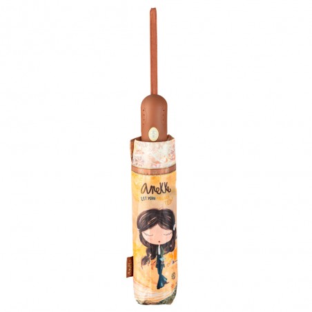 Anekke | Parapluie pliant automatique "Peace & Love" | Parapluie de poche design original pas cher Anekke | Parapluie pliant automatique "Peace & Love" | Parapluie de poche design original pas cher