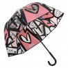 Anekke | Parapluie long vinyle "Heartbeat" | Parapluie cloche transparent femme pas cher Anekke | Parapluie long vinyle "Heartbeat" | Parapluie cloche transparent femme pas cher
