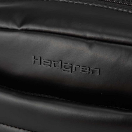 HEDGREN | Sac bandoulière "Cozy" noir | Sac crossbody femme original léger haute qualité