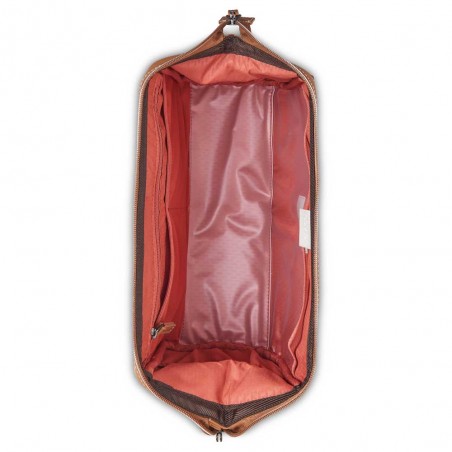 DELSEY | Trousse de toilette Chatelet Air 2.0 marron | Trousse beauté femme large ouverture sac médecin haute qualité luxe DELSEY | Trousse de toilette Chatelet Air 2.0 marron | Trousse beauté femme large ouverture sac médecin haute qualité luxe