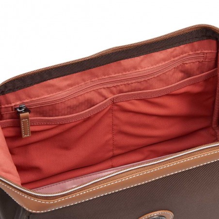 DELSEY | Trousse de toilette Chatelet Air 2.0 marron | Trousse beauté femme large ouverture sac médecin haute qualité luxe DELSEY | Trousse de toilette Chatelet Air 2.0 marron | Trousse beauté femme large ouverture sac médecin haute qualité luxe