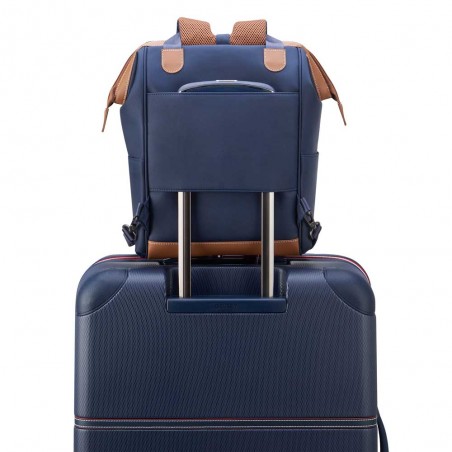 DELSEY | Sac à dos femme "Chatelet Air 2.0" marine | Sac PC 14 pouces haute qualité DELSEY | Sac à dos femme "Chatelet Air 2.0" marine | Sac PC 14 pouces haute qualité