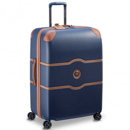 DELSEY Paris | Valise soute L 76cm Chatelet Air 2.0 marine | Grande valise élégante femme qualité luxe DELSEY Paris | Valise soute L 76cm Chatelet Air 2.0 marine | Grande valise élégante femme qualité luxe