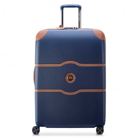 DELSEY Paris | Valise soute L 76cm Chatelet Air 2.0 marine | Grande valise élégante femme qualité luxe DELSEY Paris | Valise soute L 76cm Chatelet Air 2.0 marine | Grande valise élégante femme qualité luxe
