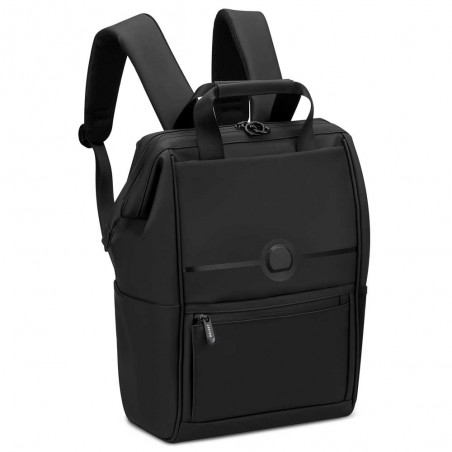 DELSEY Paris | Sac à dos 14 pouces "Turenne" noir | Sac ordinateur imperméable design urbain haute qualité DELSEY Paris | Sac à dos 14 pouces "Turenne" noir | Sac ordinateur imperméable design urbain haute qualité