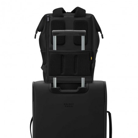 DELSEY Paris | Sac à dos 14 pouces "Turenne" noir | Sac ordinateur imperméable design urbain haute qualité DELSEY Paris | Sac à dos 14 pouces "Turenne" noir | Sac ordinateur imperméable design urbain haute qualité