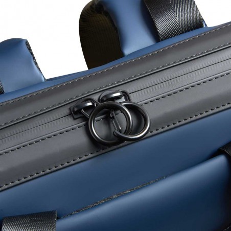 DELSEY Paris | Sac à dos 14 pouces "Turenne" bleu nuit | Sac ordinateur imperméable design urbain haute qualité