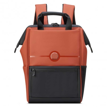 DELSEY Paris | Sac à dos 14 pouces "Turenne" brique | Sac ordinateur imperméable design urbain haute qualité DELSEY Paris | Sac à dos 14 pouces "Turenne" brique | Sac ordinateur imperméable design urbain haute qualité