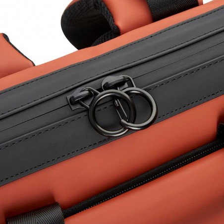 DELSEY Paris | Sac à dos 14 pouces "Turenne" brique | Sac ordinateur imperméable design urbain haute qualité DELSEY Paris | Sac à dos 14 pouces "Turenne" brique | Sac ordinateur imperméable design urbain haute qualité