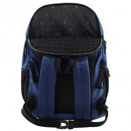 NATIONAL GEOGRAPHIC | Sac à dos "Canyon" bleu | Sac ordinateur 15 pouces en polyester recyclé NATIONAL GEOGRAPHIC | Sac à dos "Canyon" bleu | Sac ordinateur 15 pouces en polyester recyclé