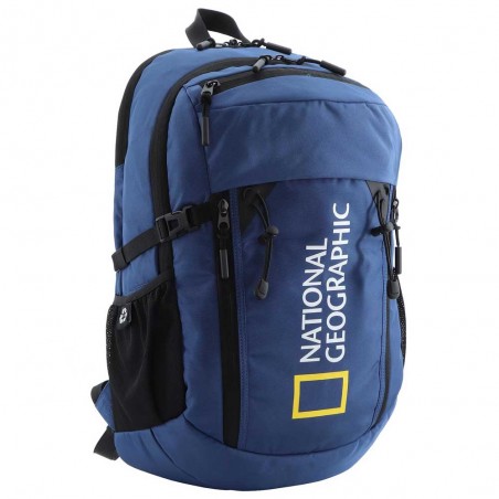 NATIONAL GEOGRAPHIC | Sac à dos "Canyon" bleu | Sac ordinateur 15 pouces en polyester recyclé NATIONAL GEOGRAPHIC | Sac à dos "Canyon" bleu | Sac ordinateur 15 pouces en polyester recyclé