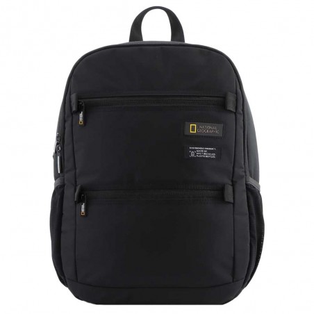 NATIONAL GEOGRAPHIC | Sac à dos "Mutation" noir | Sac ordinateur 14 pouces en polyester recyclé NATIONAL GEOGRAPHIC | Sac à dos "Mutation" noir | Sac ordinateur 14 pouces en polyester recyclé