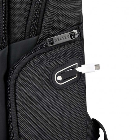 DELSEY | Sac à dos PC 15,6" "Parvis Plus" noir | Sac à dos business ordinateur tablette léger DELSEY | Sac à dos PC 15,6" "Parvis Plus" noir | Sac à dos business ordinateur tablette léger
