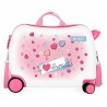 ENSO | Valise trotteur enfant "Fantasy" | Bagage fille ludique à chevaucher décor girly pas cher ENSO | Valise trotteur enfant "Fantasy" | Bagage fille ludique à chevaucher décor girly pas cher