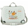 ENSO | Valise trotteur enfant "Play all day" vert menthe | Bagage à chevaucher ludique décor animaux de la savane pas cher ENSO | Valise trotteur enfant "Play all day" vert menthe | Bagage à chevaucher ludique décor animaux de la savane pas cher