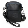 PEPE JEANS | Sacoche homme "Frontier" 2 cpts noir | Pochette porté croisé ou ceinture petit format pratique pas cher PEPE JEANS | Sacoche homme "Frontier" 2 cpts noir | Pochette porté croisé ou ceinture petit format pratique pas cher