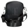 PEPE JEANS | Sacoche homme "Frontier" 2 cpts noir | Pochette porté croisé ou ceinture petit format pratique pas cher PEPE JEANS | Sacoche homme "Frontier" 2 cpts noir | Pochette porté croisé ou ceinture petit format pratique pas cher