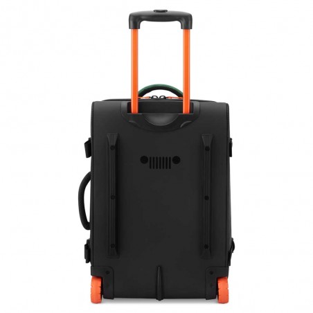 JEEP | Sac de voyage trolley S JS005A vert orme | Valise cabine souple homme style baroudeur JEEP | Sac de voyage trolley S JS005A vert orme | Valise cabine souple homme style baroudeur