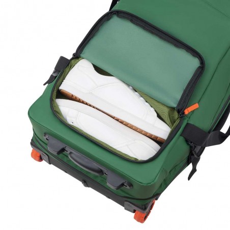 JEEP | Sac de voyage trolley S JS005A vert orme | Valise cabine souple homme style baroudeur JEEP | Sac de voyage trolley S JS005A vert orme | Valise cabine souple homme style baroudeur