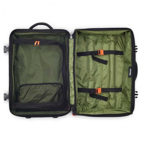 JEEP | Sac de voyage trolley S JS005A noir | Valise cabine souple homme style baroudeur JEEP | Sac de voyage trolley S JS005A noir | Valise cabine souple homme style baroudeur