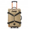 JEEP | Sac de voyage trolley S JS005A sable chaud | Valise cabine souple homme style baroudeur JEEP | Sac de voyage trolley S JS005A sable chaud | Valise cabine souple homme style baroudeur