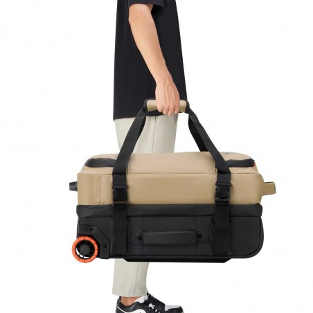 JEEP | Sac de voyage trolley S JS005A sable chaud | Valise cabine souple homme style baroudeur JEEP | Sac de voyage trolley S JS005A sable chaud | Valise cabine souple homme style baroudeur