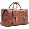 Sac de voyage en cuir homme KATANA - marron Sac de voyage en cuir homme KATANA - marron
