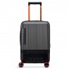 JEEP | Valise cabine S extensible JH001A anthracite | Bagage petite taille style baroudeur robuste homme original JEEP | Valise cabine S extensible JH001A anthracite | Bagage petite taille style baroudeur robuste homme original